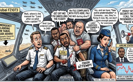 World’s Most Exclusive Frequent-Flyer Club Meets Mid-Air: Pilot Tries to Cancel Flight the Hard Way