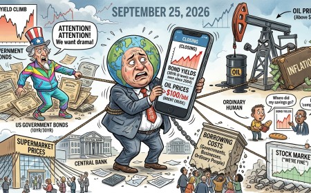 World Economy Checks Its Bank Account, Sees Bond Yields and Immediately Pretends It Never Opened the App