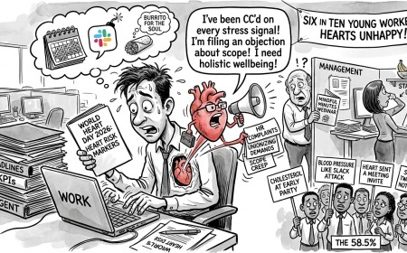 World Heart Day 2026: Six in Ten Workers Under 35 Already Have a Heart That Files HR Complaints