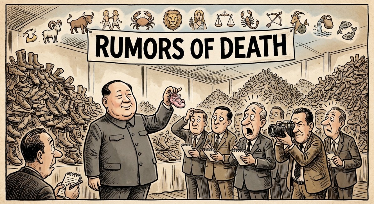 Daily Horoscope: Kim Jong Un Answers Death Rumors by Inspecting 170,000 Pairs of Shoes, Proving He Still Has a Leg to Stand On