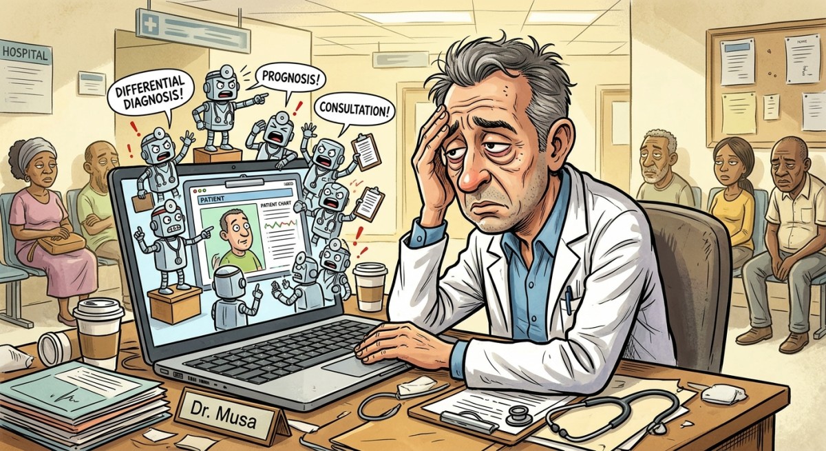 Microsoft's AI Beats Doctors at Diagnosis by Inventing a Panel of Imaginary Doctors, Which Is Also How Most Hospitals Already Feel