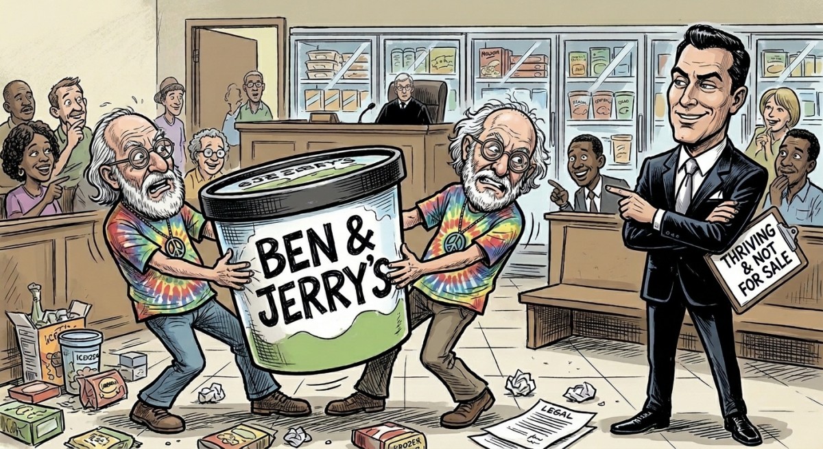 Ben and Jerry Sue for Custody of Their Own Ice Cream; Magnum Insists the Kid Is "Thriving" and Has Never Been Happier in the Freezer