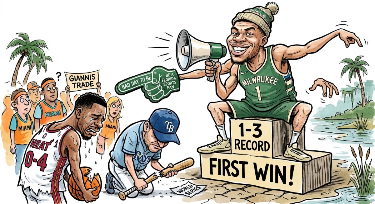 Milwaukee Bucks Win One Game All Season, Immediately Start Talking Trash to an Entire State