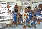 LeBron James Solves Sixers' Rebounding Crisis With a Two-Step Plan: The Ball Goes Up, Then You Grab It