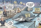 Busan Waves Goodbye to Its Celebrity Shark After Eight Hours of Work, and She Is Back by 11 p.m. Like a Teenager Who Said She Was Moving Out