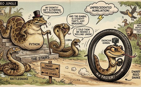 Scientists Discover Tiny Snakes That Roll Four Times Faster Than They Slither, Instantly Making Every Other Snake Look Like It Took the Stairs