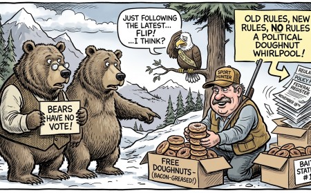 Alaska's Bears Learn the Oldest Rule in American Politics: There Is No Such Thing as a Free Doughnut