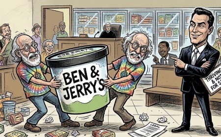 Ben and Jerry Sue for Custody of Their Own Ice Cream; Magnum Insists the Kid Is "Thriving" and Has Never Been Happier in the Freezer