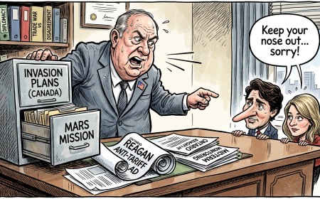 U.S. Ambassador Warns Canada to Keep Its Nose Out of American Elections, Reassures It the Invasion Plans Are Filed Right Next to Mars