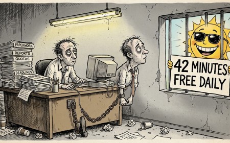 Study Finds Your Brain Needs 42 Minutes of Daylight a Day, Which Is 41 More Than Your Office Window Has Ever Provided