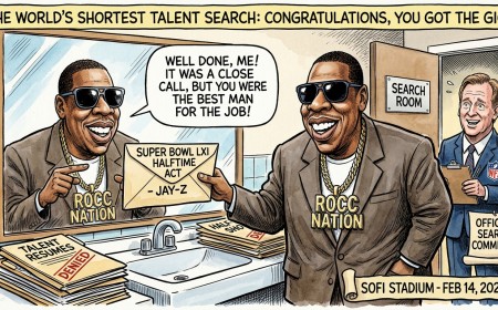 Jay-Z Searches the Entire Planet for the Perfect Super Bowl Halftime Act, Finds Him in the Mirror