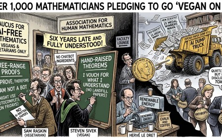 Over 1,000 Mathematicians Go Vegan on Artificial Intelligence, Promising Proofs That Are Free-Range, Hand-Raised and Only Six Years Late