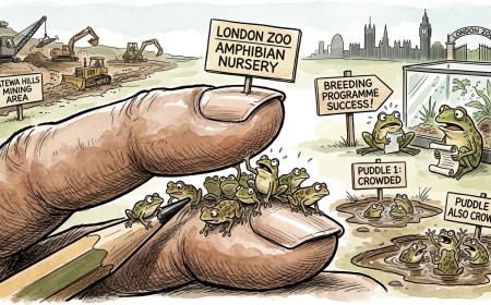 London Zoo Breeds 15 Pencil-Tip Frogs, Because Two Puddles Was Getting Crowded