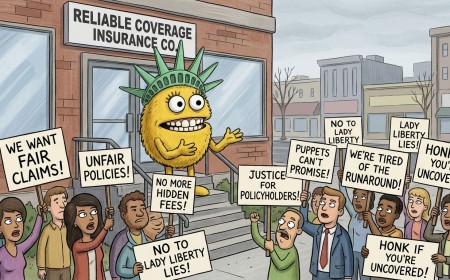 Americans Finally Unite on One Issue, and It's Murdering an Insurance Puppet