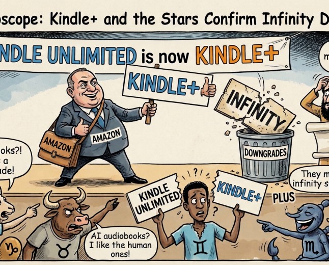 Daily Horoscope: Amazon Renames Kindle Unlimited "Kindle+," and the Stars Confirm Infinity Has Been Downgraded